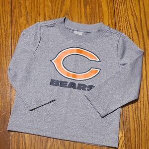 Chicago Bears Gray Long Sleeve Shirt with Orange and Navy Logo 18 Months